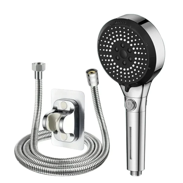 Booster Nozzle 6 Modes Shower Multifunctional Adjustable Large Panel Bath Home Bathroom Large Water Volume Shower Set - Image 10