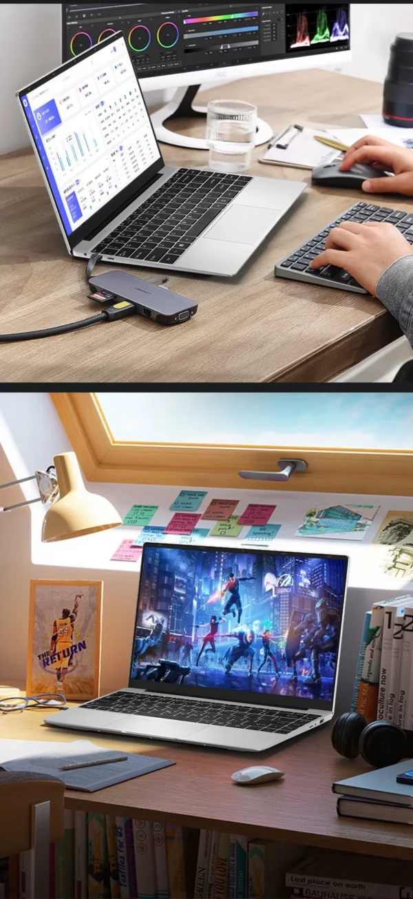 Laptop Intel Core I5-7300U 12GB RAM 1024GB SSD Notebook 1920*1080 Resolution Windows 11 Unlock Computer Office Study gamer PC - Image 13