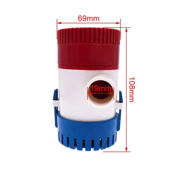 Bilge Pump Water Pump 12V 24V 1100gph 750gph Used In Boat Seaplane Motor Homes Houseboat Bilge Pump Float Switch - Image 17