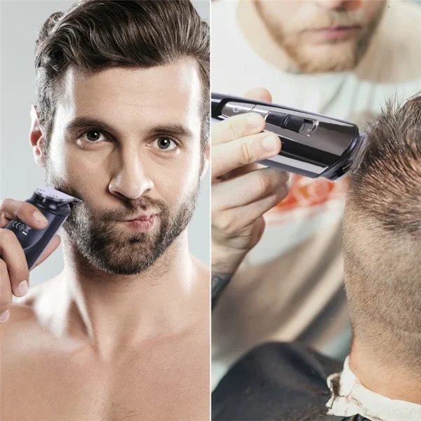 All In One Grooming Kit Electric Shaver For Men Face Body Beard Hair Trimmer Electric Razor Rechargeable Shaving Machine Set - Image 4