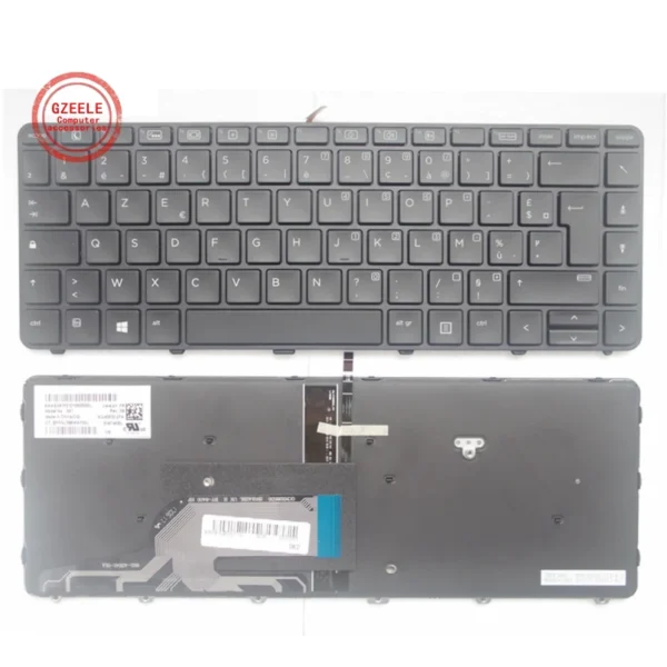 US/FR/SP/AR New French Laptop Keyboard For HP Probook 430 G3/440 G3/445 G3/640 G2/645 G2/640 G3/430 G4/440 G4/446 G3 - Image 8