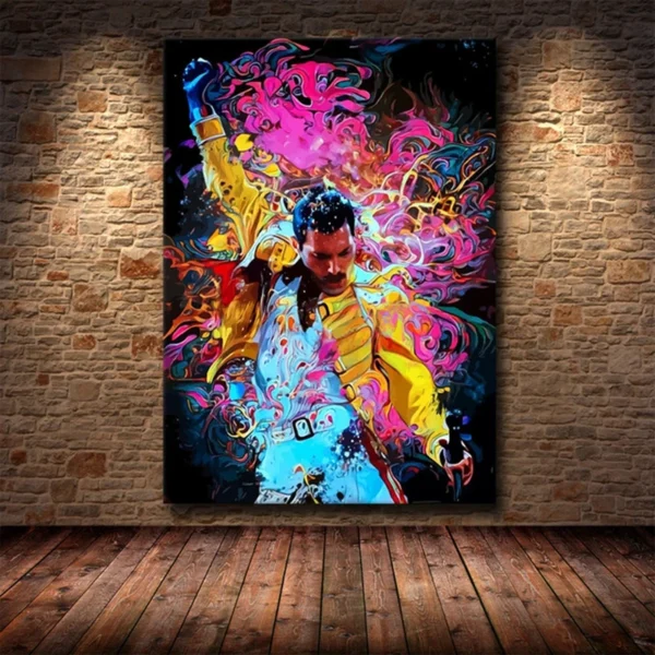 Freddie Mercury Rock Music Diamond Painting Mosaic Embroidery Queen Legendary Singer Full Square/Round Cross Stitch Home Decor - Image 7