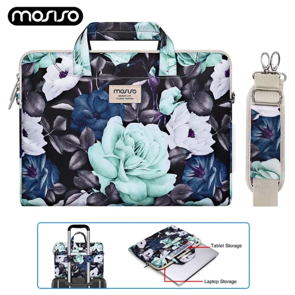 Laptop Bag for 2023 2022 MacBook Air Pro 13 13.3 14 15 16 17.3 Inch M1 M2 Lenovo Asus Acer Men Women Messenger Briefcase Sleeve - Image 12