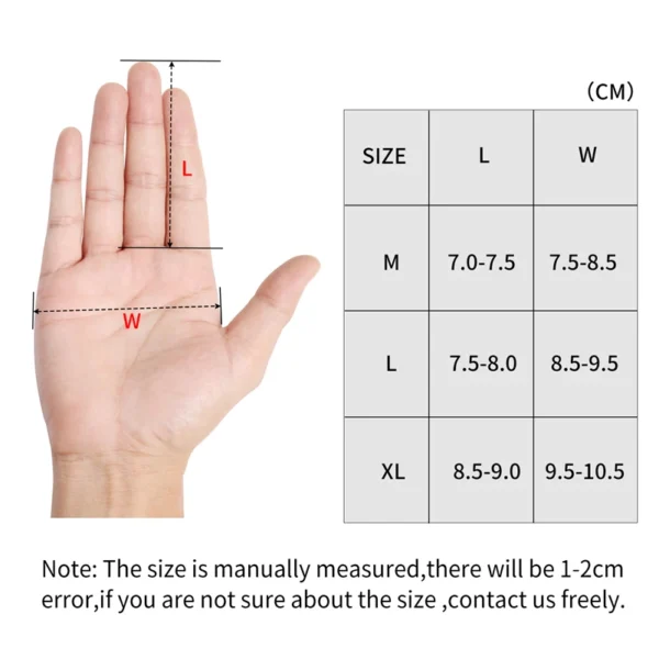 WEST BIKING Breathable Cycling Gloves GEL Liquid Silicone Palm Non-slip Sports Full Finger MTB Enduro Touch Screen Gloves Summer - Image 6