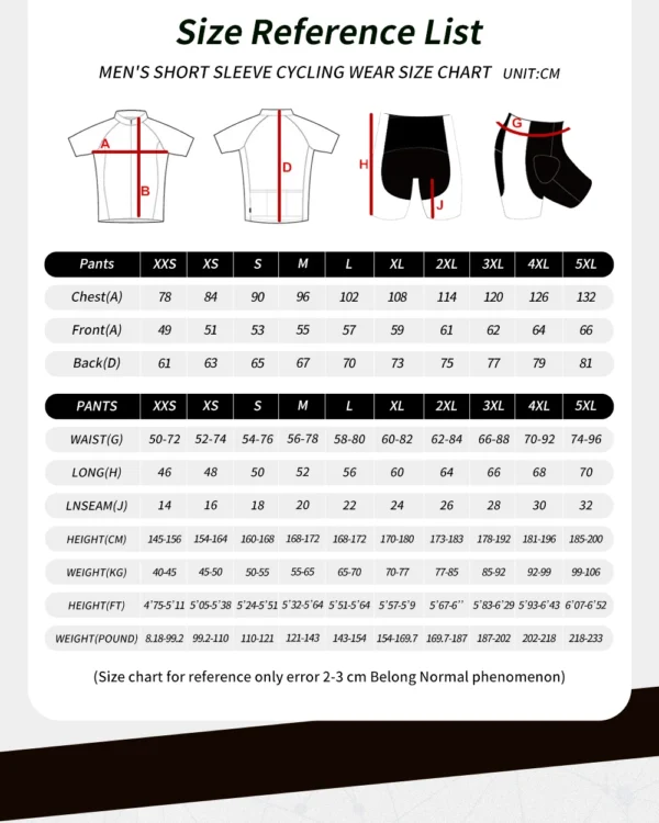 2022 Customize Summer Unisex Cycling Jersey Set Breathable Mountain Bike Rally Team Uniform Racing Bike Jersey Cycling Clothing - Image 28