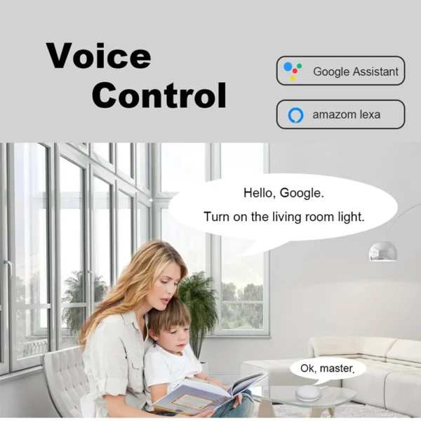 Wifi Wall Touch Sensitive Switch Remote Control 1 2 3 4 Gang Wireless Led Light Smart Touch Screen Switch Glass US Standard - Image 4