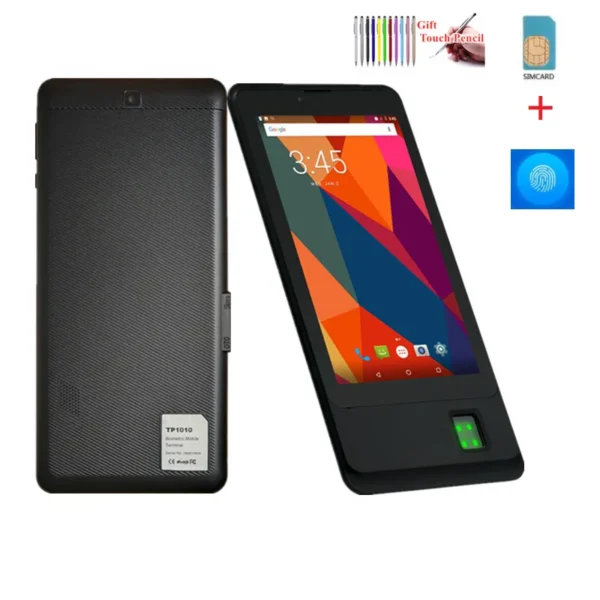 2024 Flash Sales Fingerprint Android 8.1  Phone Call Tablet 7 '' MTK8735 GSM 1GB /8GB IPS Screen Quad Core 4000mAh Dual SIM Slot - Image 2