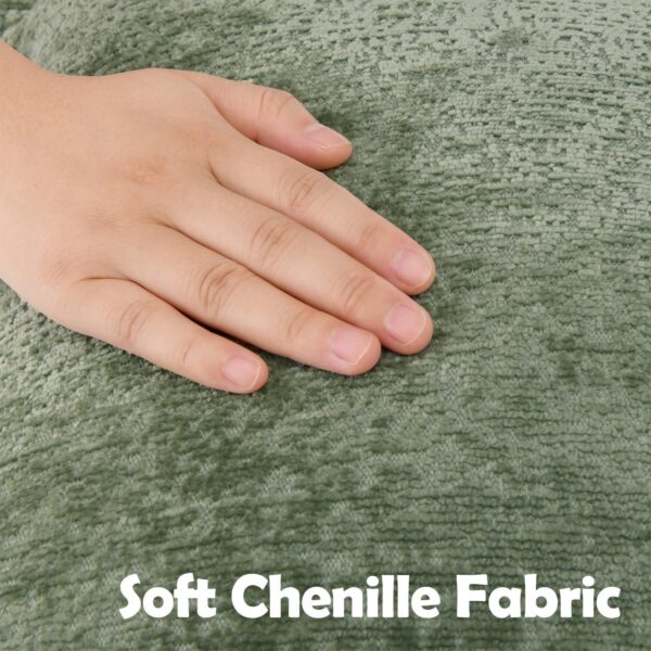 Throw Pillow Covers Neutral Soft Chenille Pillowcase Farmhouse Cushion Covers for Modern Home Sofa Bedroom Living Room Decor - Image 26