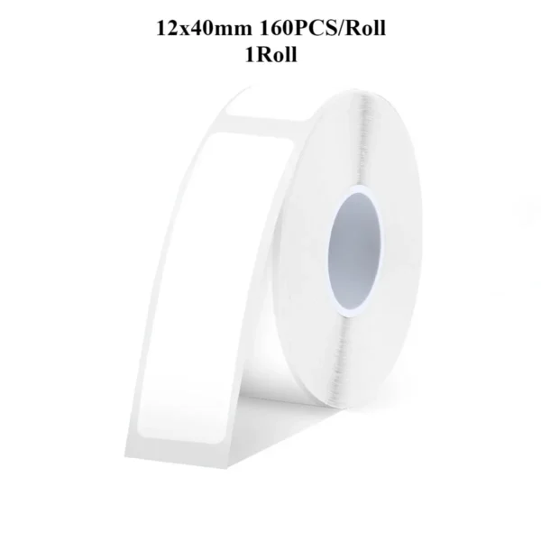 D30 Label Maker Tape 12×40mm Transparent Label Stickers Compatible With D30 Series Printers For Family-Category Shop-Item Labels - Image 16