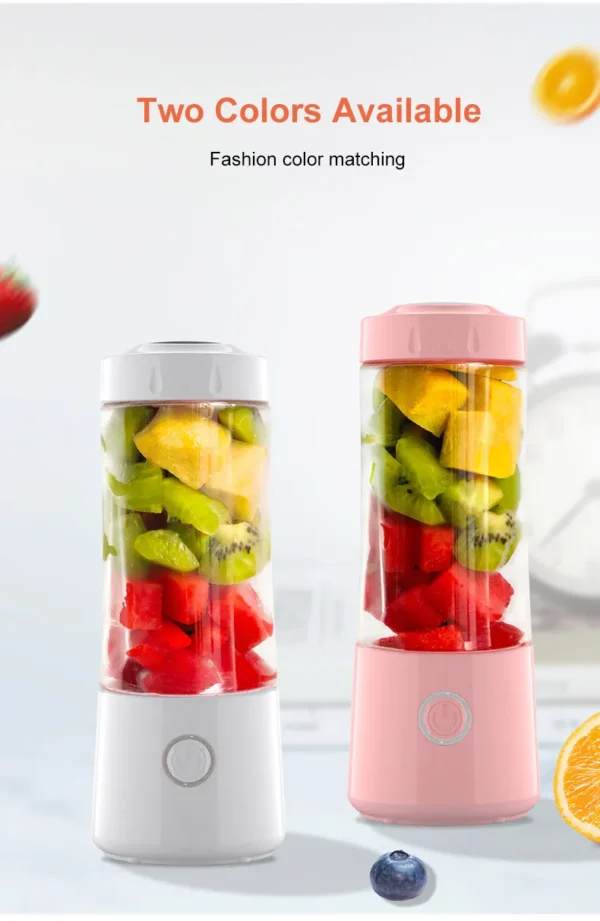 Electric Blender Mitsubishi Suitable Portable Multifunctional Juicer, Small Household Juicer Cup, Mini Electric Juice Maker - Image 20
