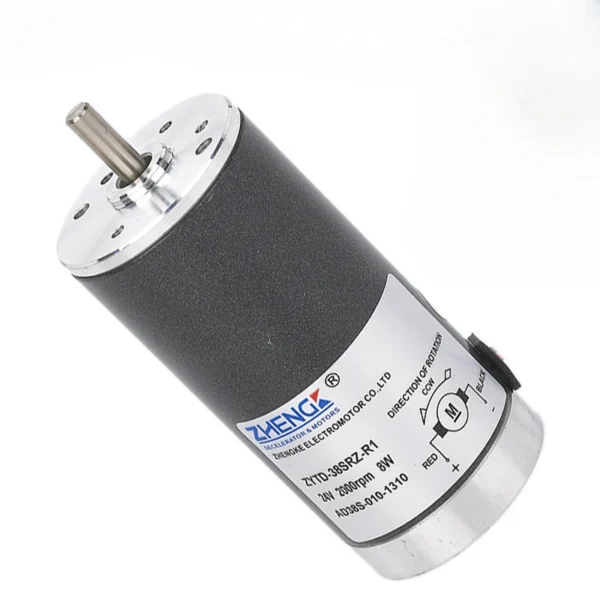 ZYTD-38SRZ-R 7W Torque Brushed Electric Motor 12V 24V DC 2000RPM 3000RPM 4000RPM 5000RPM High Speed Original Automation machines - Image 8