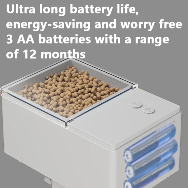 100/150/500ML Button WIFI Version automatic fish feeder, fish tank accessories intelligent turtle feeder Timed and quantitative - Image 31