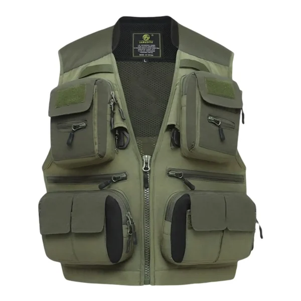 Sleeveless Jacket Waistcoat Breathable Summer Work Fishing Vest for Hiking - Image 7