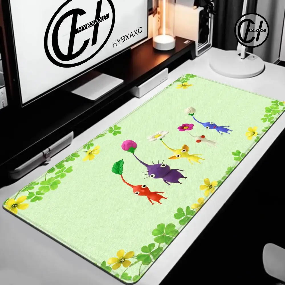 Pikmin Game In Stocked Laptop Gaming Mice Mousepad Size for large Edge Locking Game Keyboard HYBXAXC Mouse Pad - Image 9