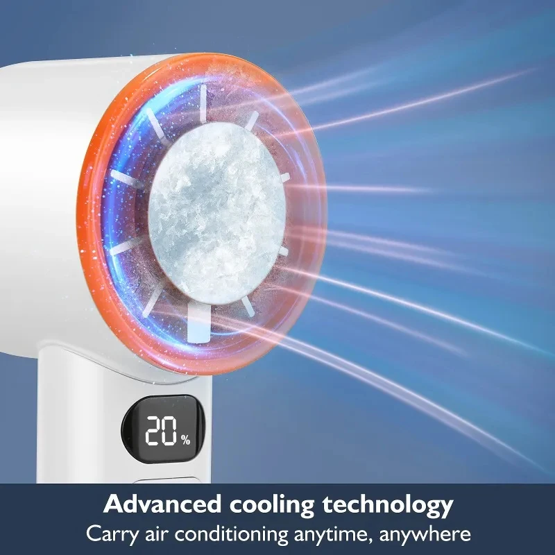 Xiaomi Mini Handheld Fan 120 Speed Portable Desktop Fans Instant Cooling With Ice Mode Rechargeable Stylish Fan for Women New - Image 5