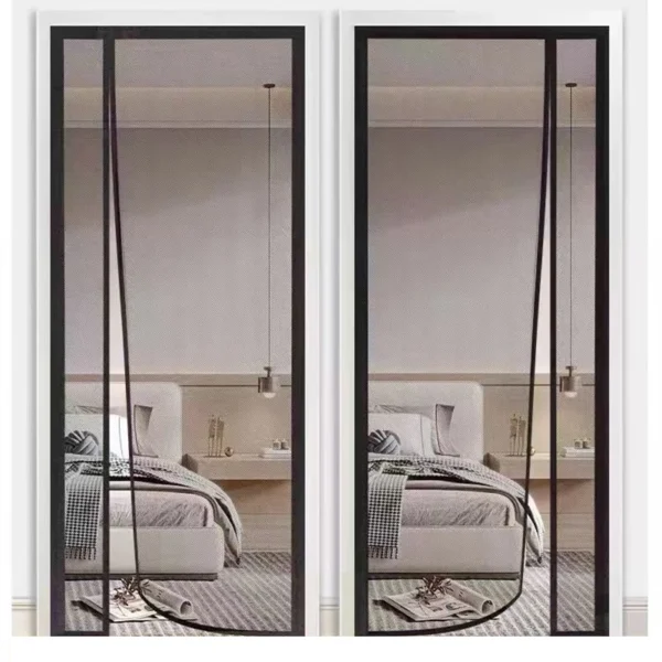 Side opening mosquito proof door curtain, new high-end magnetic self-priming screen door, summer no punching screen curtain - Image 21