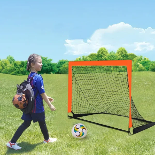 1pcs Football Goal for Garden Football Net Pop Up Goals Set Soccer Goal Net for Backyard Birthday Gift for Soccer Training ﻿ - Image 11