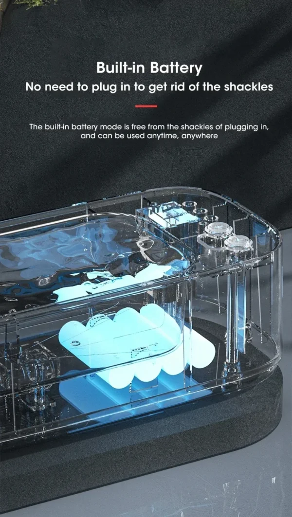 XiaomiUltrasonic Cleaning Machine Mini High-frequency Vibration Cleaning Adjustable Glasses Jewelry Pacifier Time Cleaning Tool - Image 13
