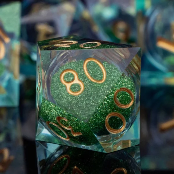 D20 DND Resin Dice Set D&D D6 Sharp Edges Dice Dungeon and Dragon Role Playing Game RPG Polyhedral Dice D20 D12 D10 D8 D6 D4 - Image 50