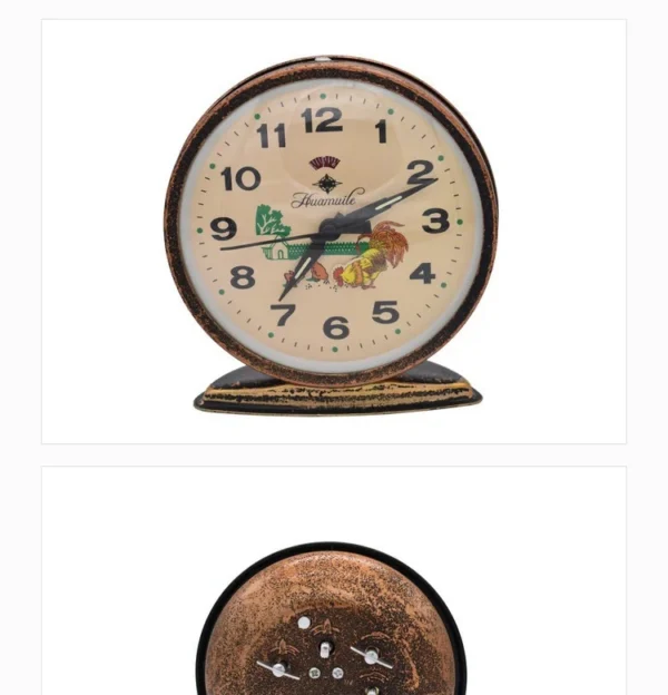 Mechanical Alarm Clock Retro Metal Desktop Clocks Child Bedroom Bedside Table Watches Loud Volume Cute Home Decor Items Gift - Image 7