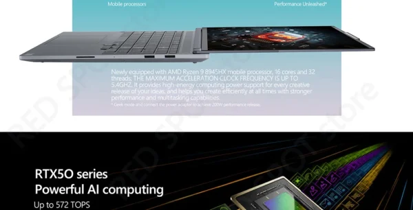 [Big sale]Lenovo Thinkbook16p 2025 R9 8945HX RTX5060 16GB/32GB+1TB 16‘’ 2.5K IPS display 165Hz - Image 17