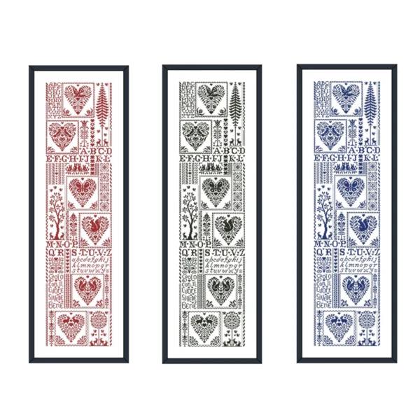 Beautiful Nature cross stitch kits single color simple aida fabric 18ct 14ct 11ct count white canvas cotton thread embroidery