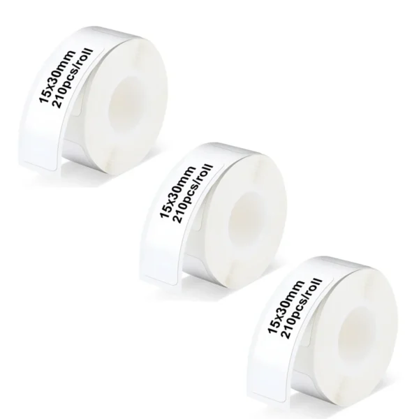 D30 Label Maker Tape 12×40mm Transparent Label Stickers Compatible With D30 Series Printers For Family-Category Shop-Item Labels - Image 14