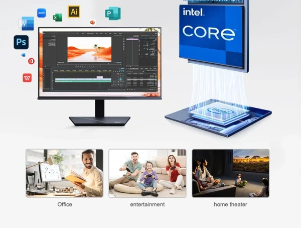2025 Intel Core i9 8950HK N5095A Mini PC Computer Windows 11 16GB 1TB 2TB 4K Gaming Computer WiFi6 USB Portable Mini Desktop PC - Image 11