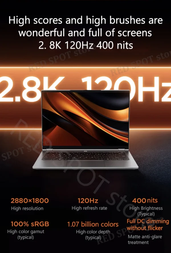 Lenovo Lecoo Pro14 2025 Laptop  R7 H255 32GB+1TB 14'' 2.8K 120Hz - Image 17