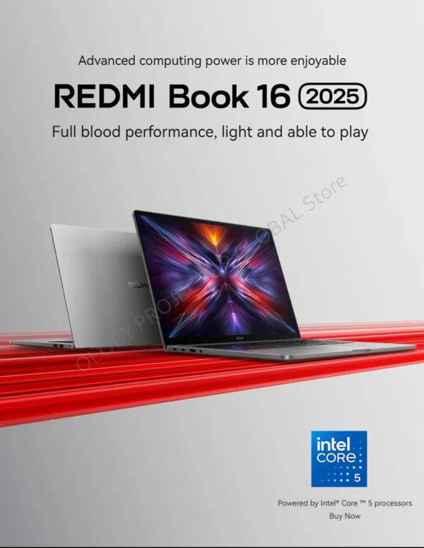 REDMI BOOK 16 2025 intel Core 5 210H Processor 16/32GB RAM 512G/1TB SSD 16inch FHD 60Hz Screen - Image 10