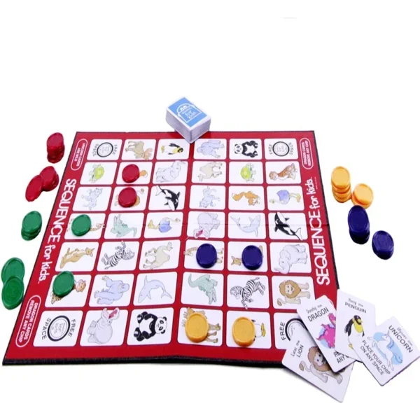 sequence game sequence maze board game fancy backgammon game english - Image 12