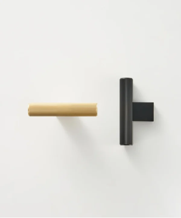Nurlin Solid Brass New Linear Cabinet Knobs Long T-bar Furniture Wardrobe Drawer Handles Pull Closet Bars Square Feet - Image 47