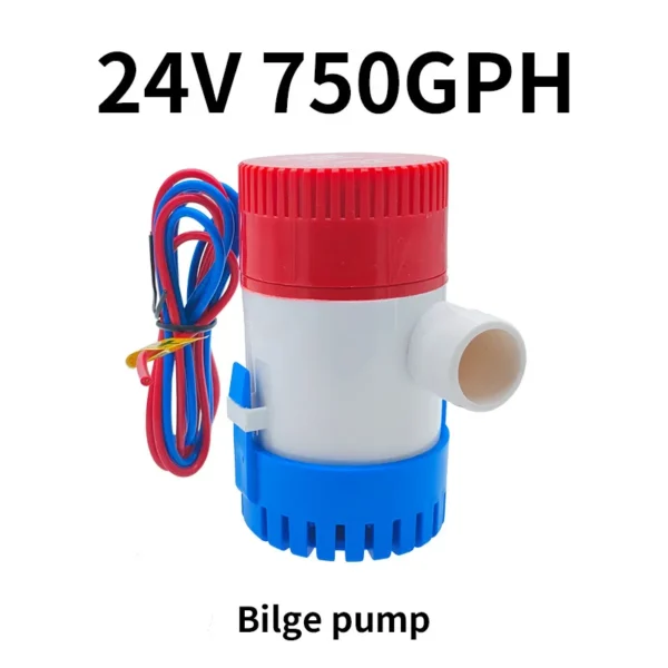 Bilge Pump Water Pump 12V 24V 1100gph 750gph Used In Boat Seaplane Motor Homes Houseboat Bilge Pump Float Switch - Image 15