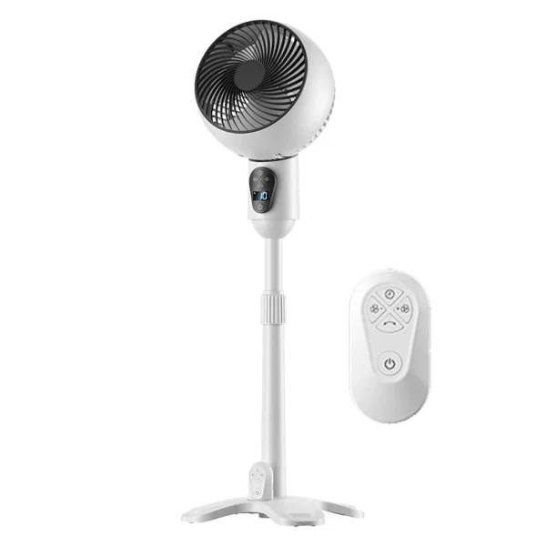 Desktop Fan Floor Fan Height Adjustable Diffusion Wind Range Wind Power Wind Power Sound Lightweight - Image 8