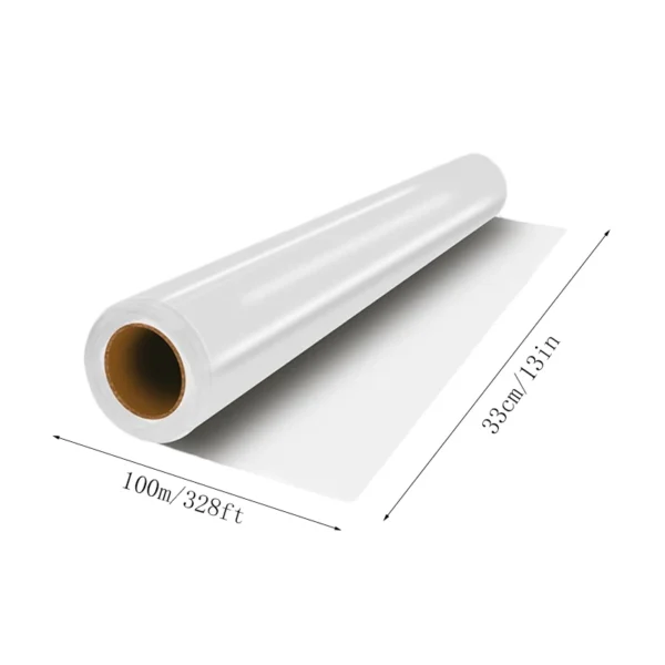 DTF Transfer Film 13inx328ft/33cmx100m Hot Peel Transfer Film Printing Double Side Matt for DTF All Printer I3200 xp600 A3 - Image 3