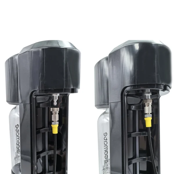 Soda Water Maker Accessories Spring Cover Hose W21.8-14 G3/4 CGA320 with Quick Disconnect Connector CO2 Tank Cylinder Adapter - Image 6
