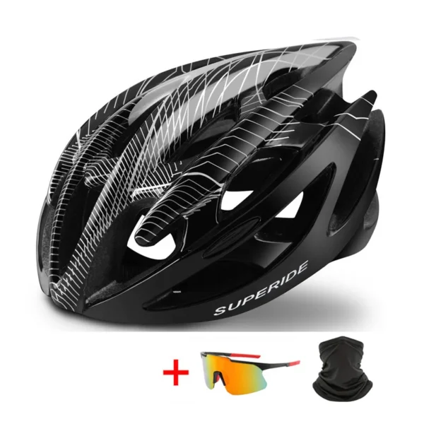 SUPERIDE Men Women MTB Bicycle Helmet Integrally-molded Riding Cycling Helmet Sports Ultralight Road Bike Mountain Bike Helmet - Image 10
