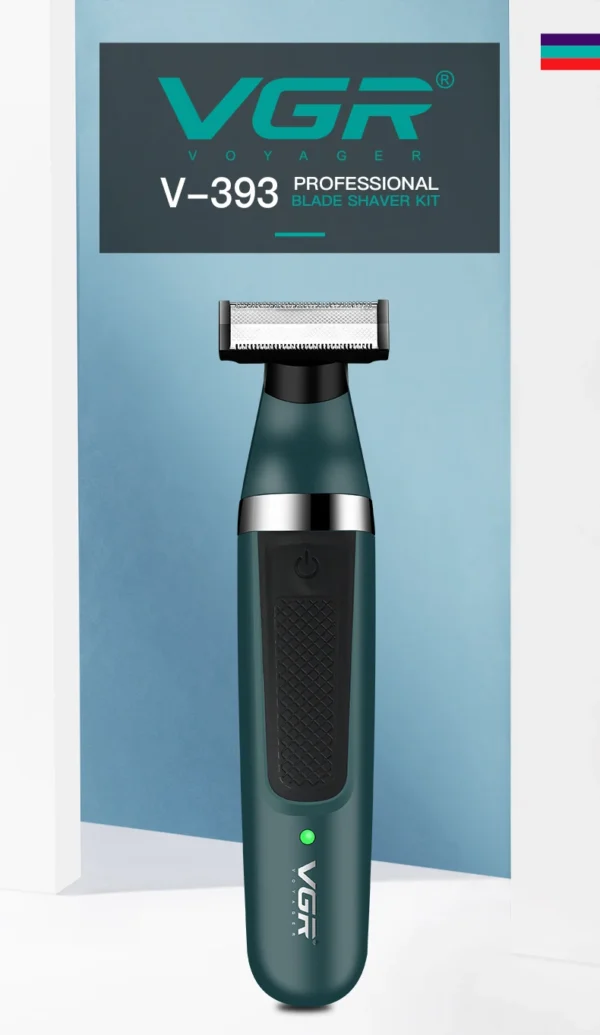 VGR 393 hot selling shaving machine professional waterproof hair body shaver beard trimmer razor electric shavers for men - Image 9