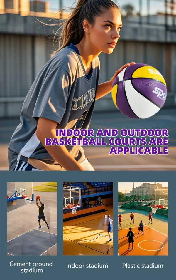 Basketball Size 5 6 7 Outdoor Indoor Training Match Game Team Balls Soft Touch For Youth Men Women Standard Basketballs Durable - Image 14
