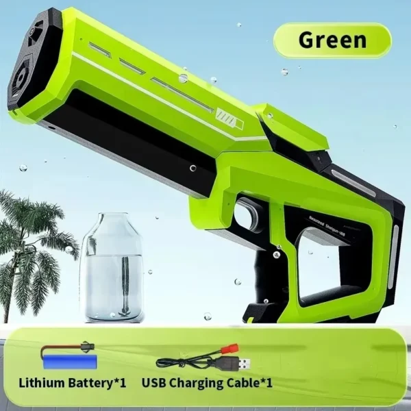 The bestselling children's toy electric water gun can spray water continuously, automatically suck up water and has a long range - Image 9