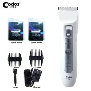 Codos T9 Professional Electric Hair Clipper 110-240V Rechargeable Ceramic Blade Hair Cutting Machine