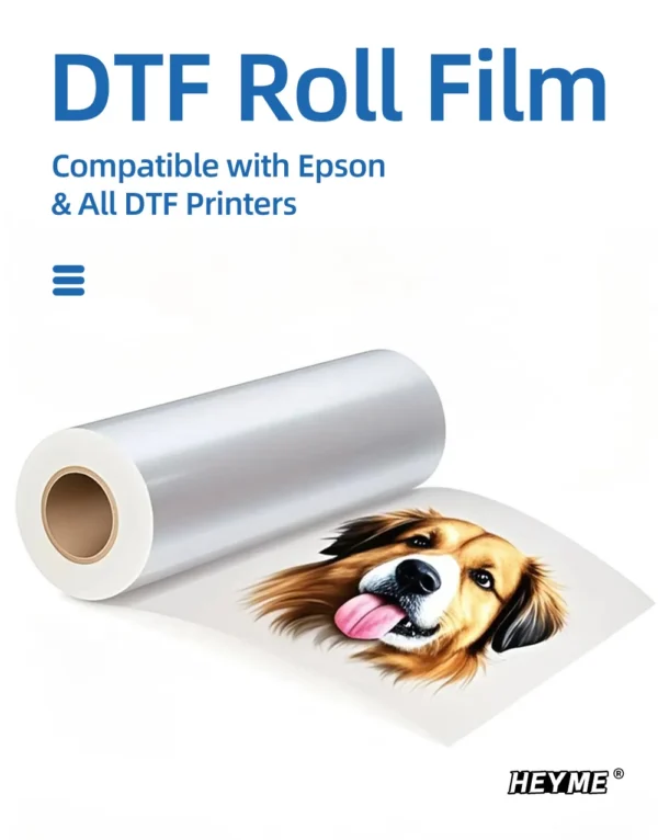DTF Transfer Film 13inx328ft/33cmx100m Hot Peel Transfer Film Printing Double Side Matt for DTF All Printer I3200 xp600 A3 - Image 7