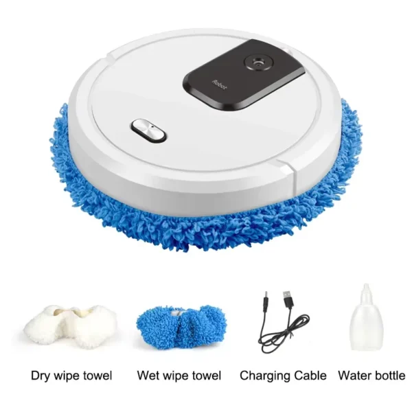 NEW Smart Sweeping and Mop Robot Vacuum Cleaner Dry and Wet Mopping Rechargeable Robot Home Appliance with Humidifying Spray - Image 16