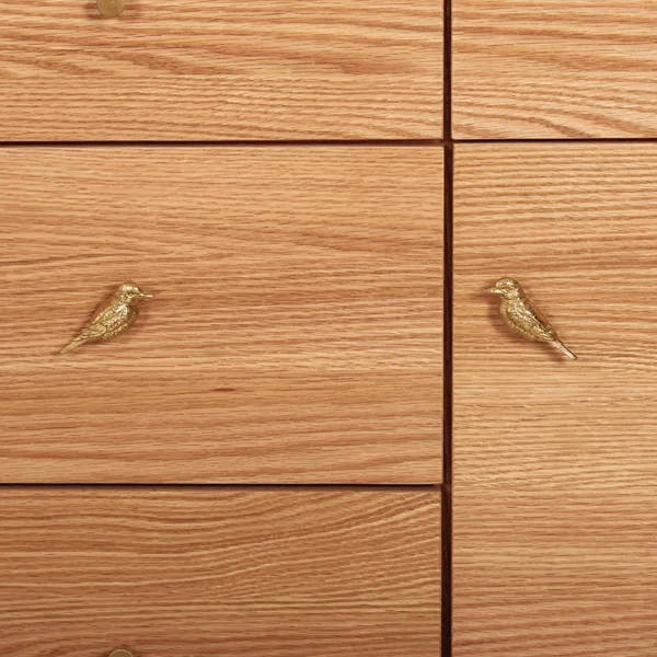 Creative Brass Fortune Bird Knob Drawer Cabinet Door Handles Kitchen Cabinet Shoe Knobs Pure Copper Handles for Furniture Decor - Image 14