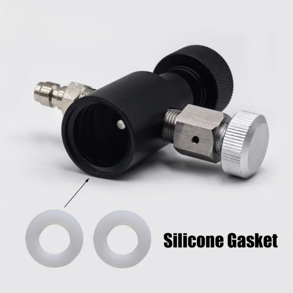 Soda Water Carbon Dioxide Cylinder TR21 Valve Fill Station Refill Adapter Quick Charging Hose Gauge Kit CO2 Bottle Tank Filling - Image 15