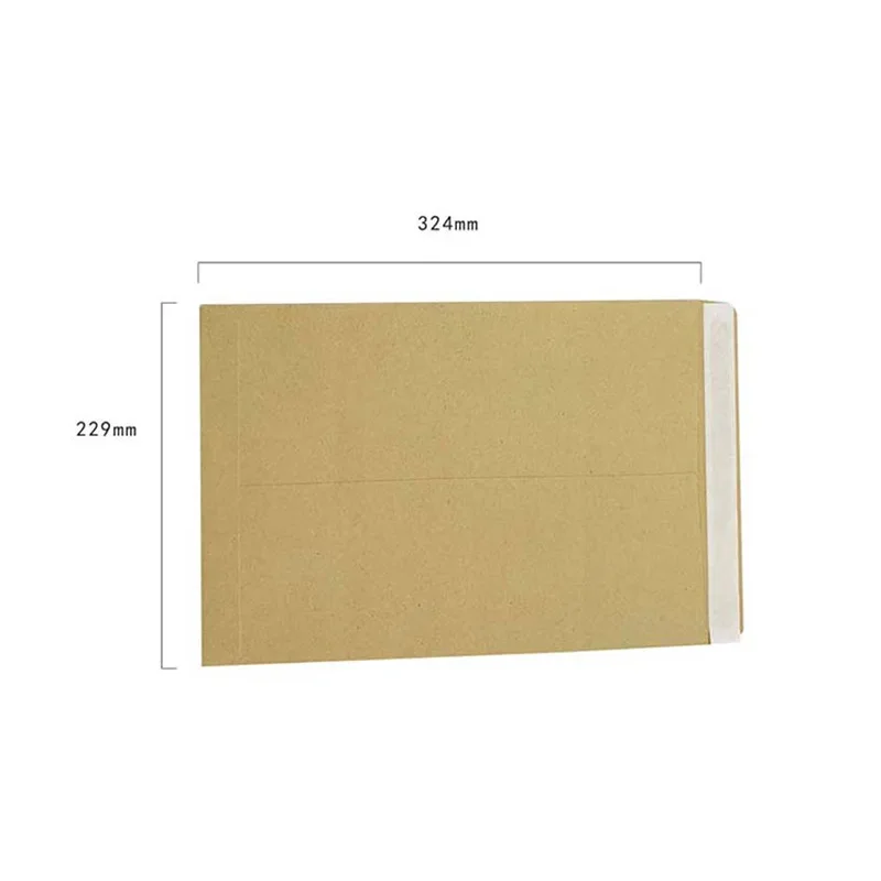 50pcs/lot A4 Envelope Kraft Paper Self Sealing Bag Colour Envelope Document Packaging Bag Business Supplies Stationery - Image 8