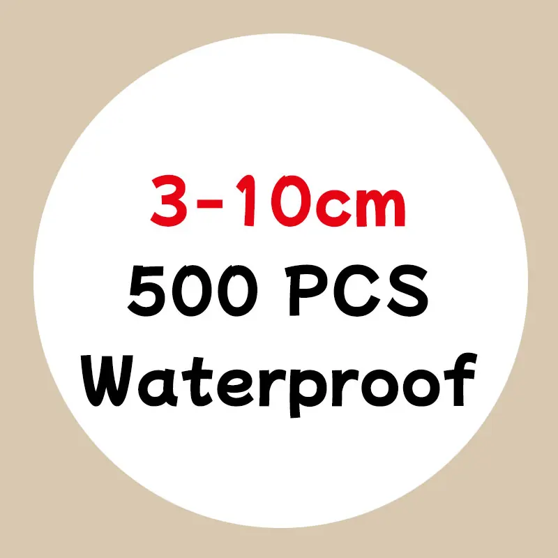 Personalized Scratch-Resistant Stickers for Events - Custom Matte Finish Party Decor for Weddings Birthdays Baptisms
