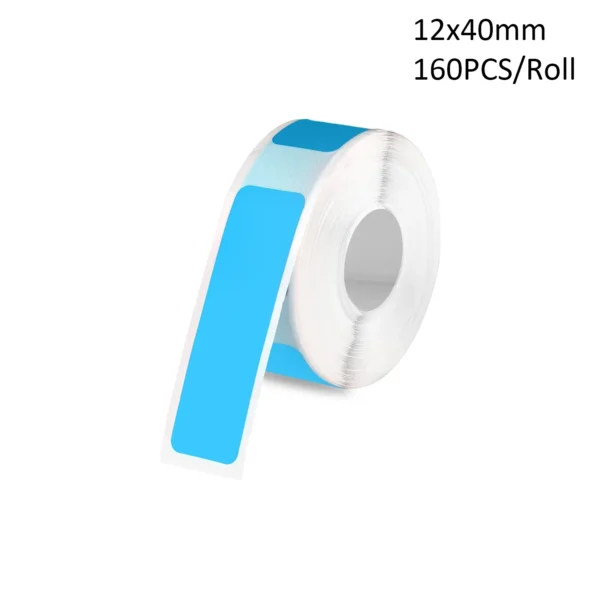 D30 Label Maker Tape 12×40mm Transparent Label Stickers Compatible With D30 Series Printers For Family-Category Shop-Item Labels - Image 12