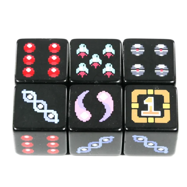 6 style for choose 18mm Digital D Dice Set pcs/set, Plastic  Sided Cube  Poker Card Game/Education Gambling,Board Game - Image 7