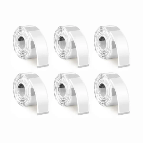 D30 Label Maker Tape 12×40mm Transparent Label Stickers Compatible With D30 Series Printers For Family-Category Shop-Item Labels - Image 23